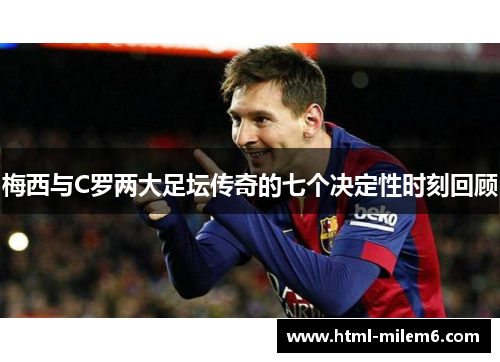 梅西与C罗两大足坛传奇的七个决定性时刻回顾