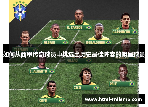 如何从西甲传奇球员中挑选出历史最佳阵容的明星球员