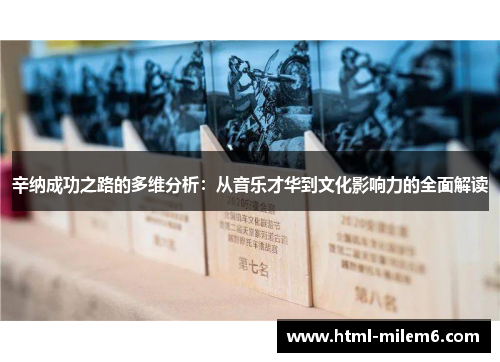 辛纳成功之路的多维分析：从音乐才华到文化影响力的全面解读